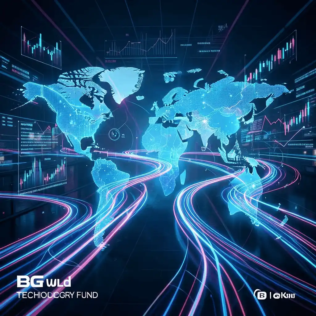 World technology raceway concept illustrating innovation competition and global tech investment