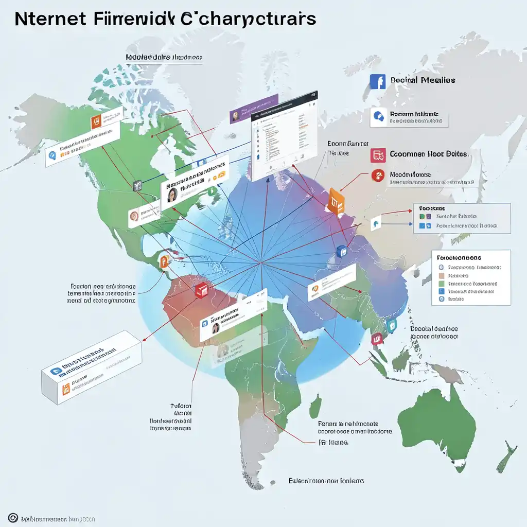 What is a firewall in networking diagram showing network security system and packet filtering process