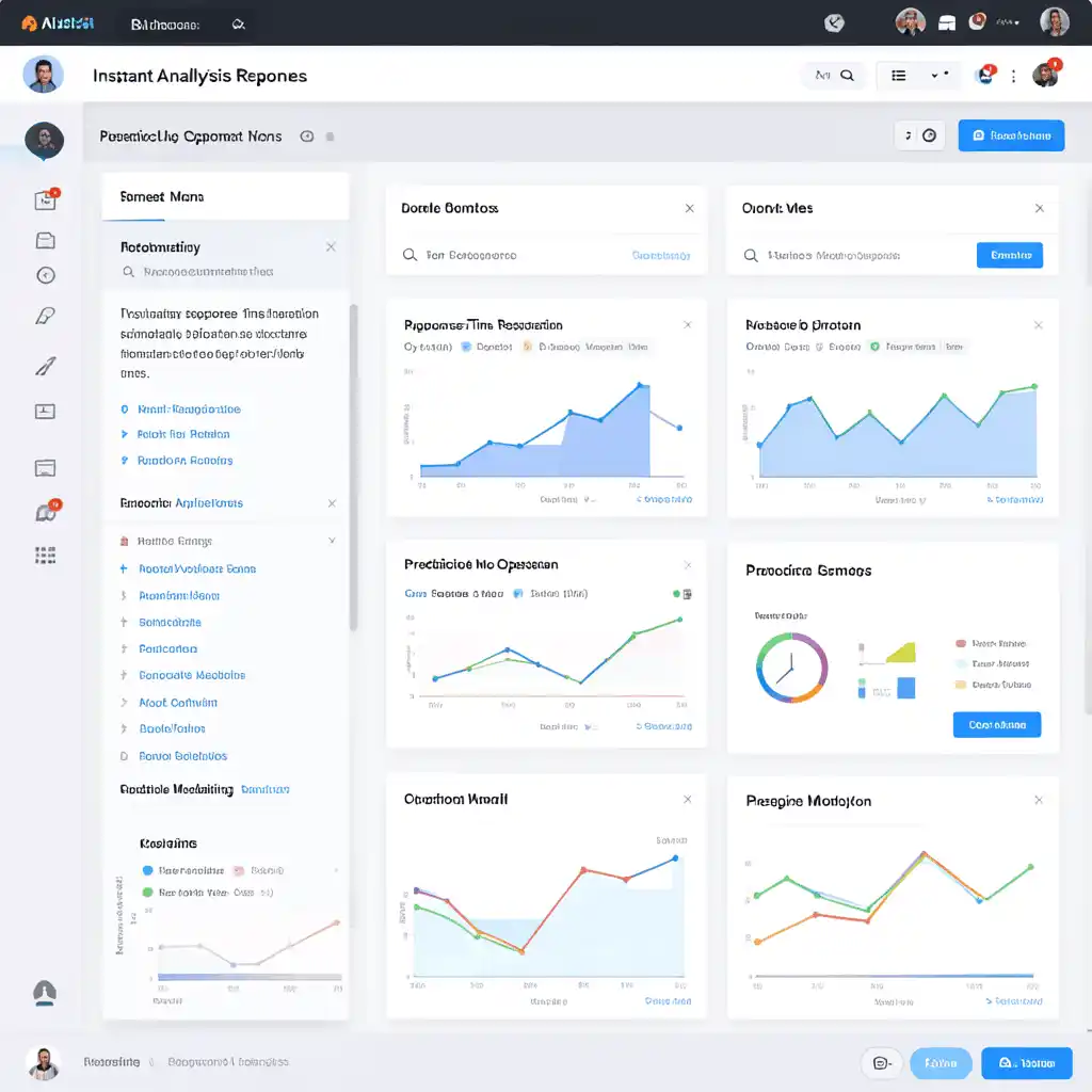 Unleashing the power of AI in analytics and Business 2 AI response time optimization dashboard for real time analytics